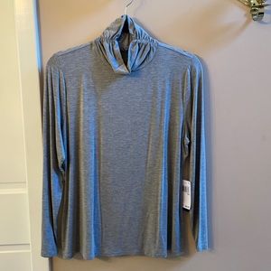NWT grey turtle neck long sleeve